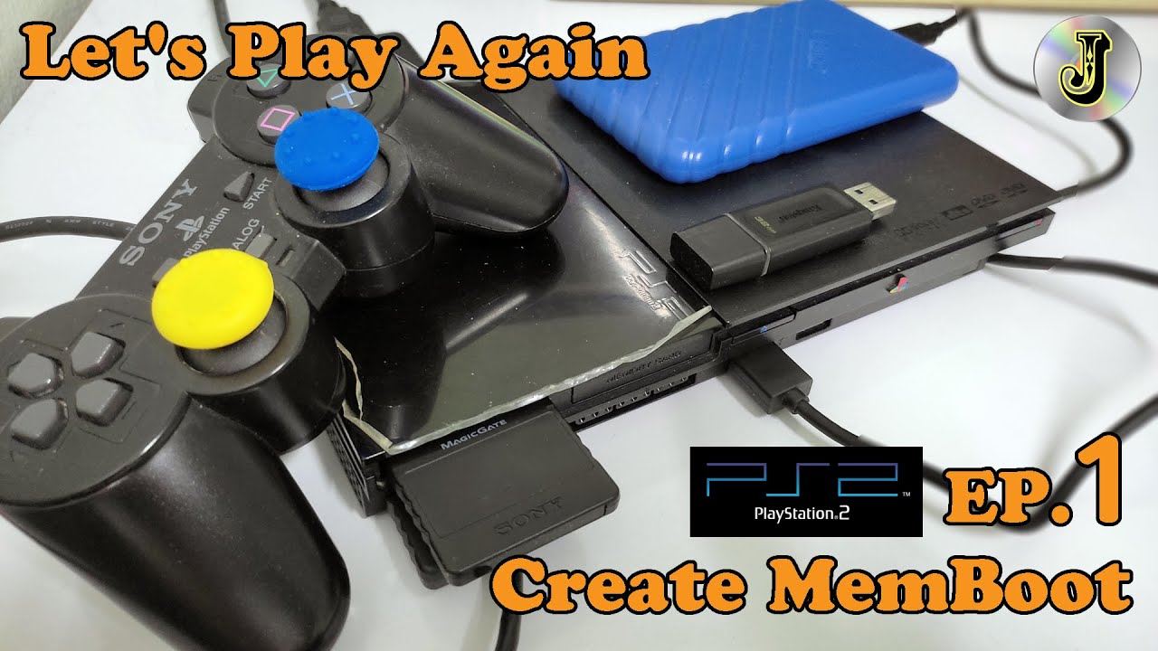 Let's Play Again / PS2 EP.1 Create MemBoot / มาทำ PS2 เดิมๆ ให้เล่น USB หรือ HDD ได้กันเถอะ