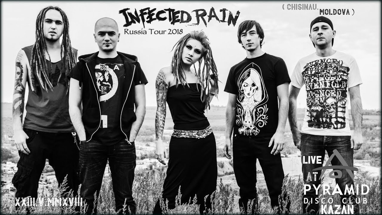 Infected Rain — Russia Tour●Live at «Pyramid Disco Club» (Kazan, 23 May 2018)