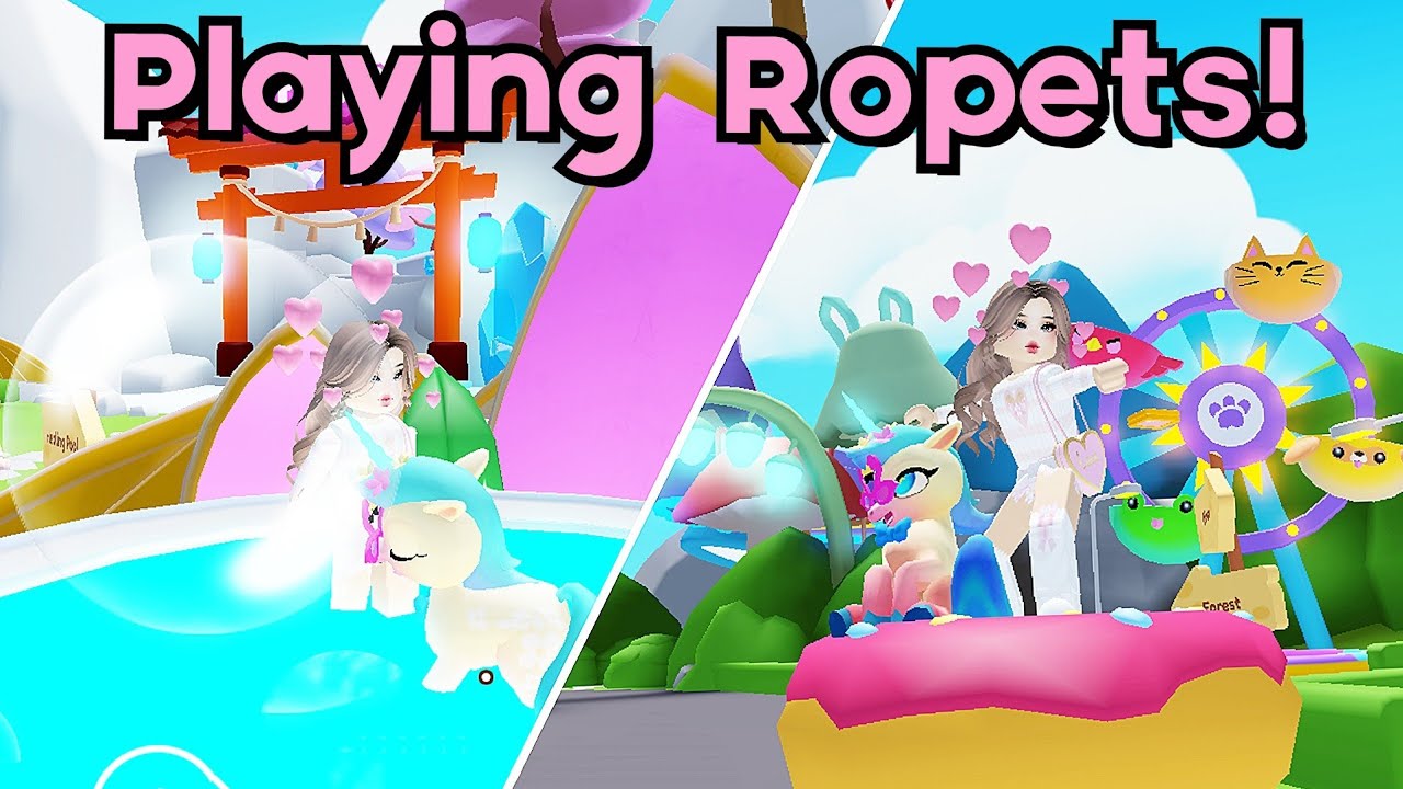 🤩playing ropets and chit chat! 💕(Roblox Ropets)