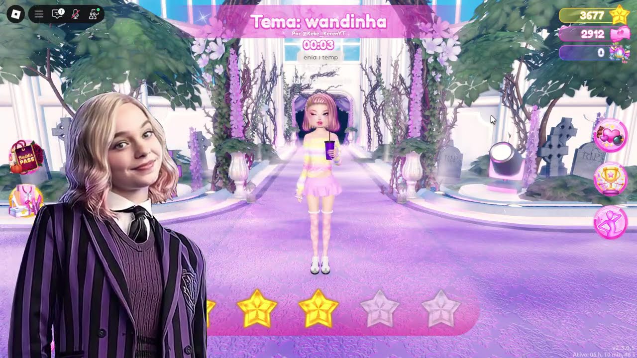 🎃 QUEM FAZ a MELHOR CORALINE, WANDINHA e ALICE? Dress to Impress