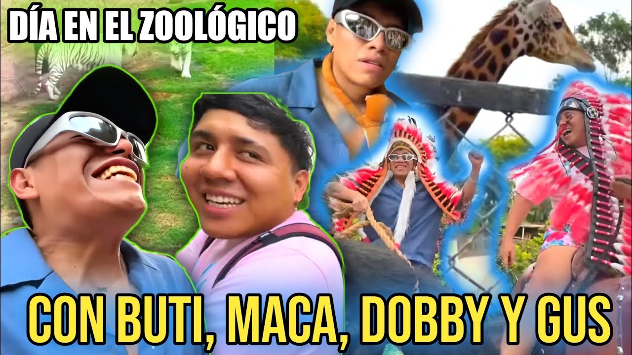 BUTI, MACARIUS Y AMIGOS VISITAN el Z00LOGICO