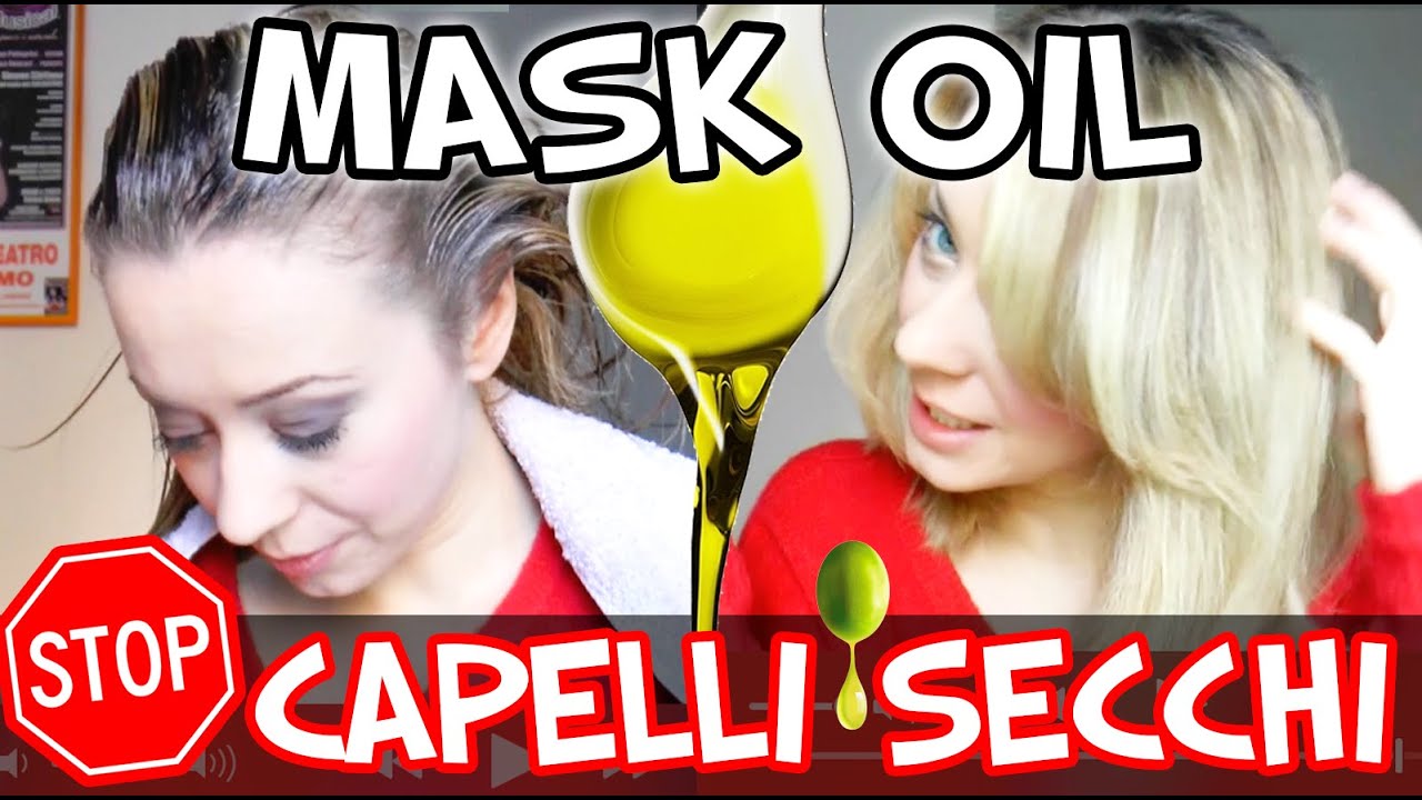 FAI DA TE: MASCHERA CAPELLI SECCHI ALL'OLIO D'OLIVA FACILISSIMO | MartharossiTv