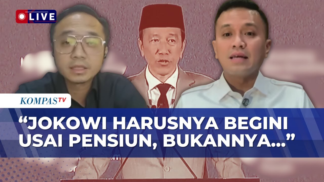 Blak-Blakan! Jokowi Pidato di Forum Global, Politisi PSI-Pengamat Adu Argumen Nilai Mantan Presiden