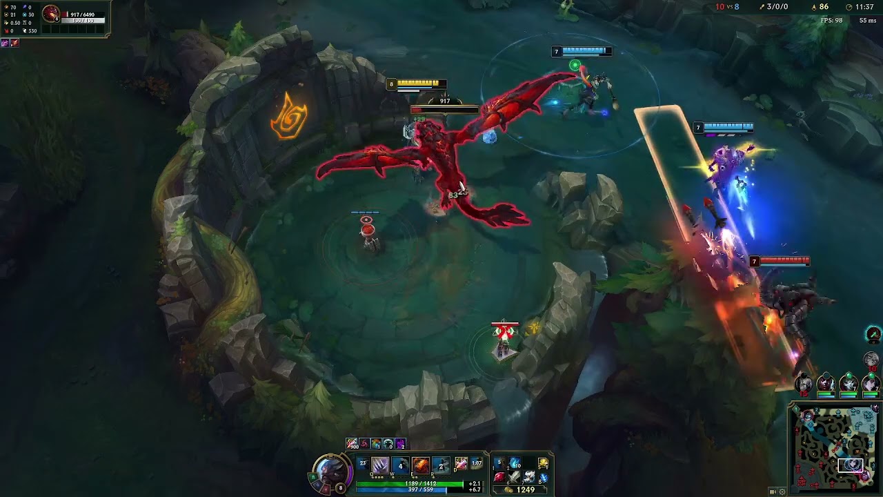 main jg hard te ense&ntilde;o como subir a master corriendo con udyr