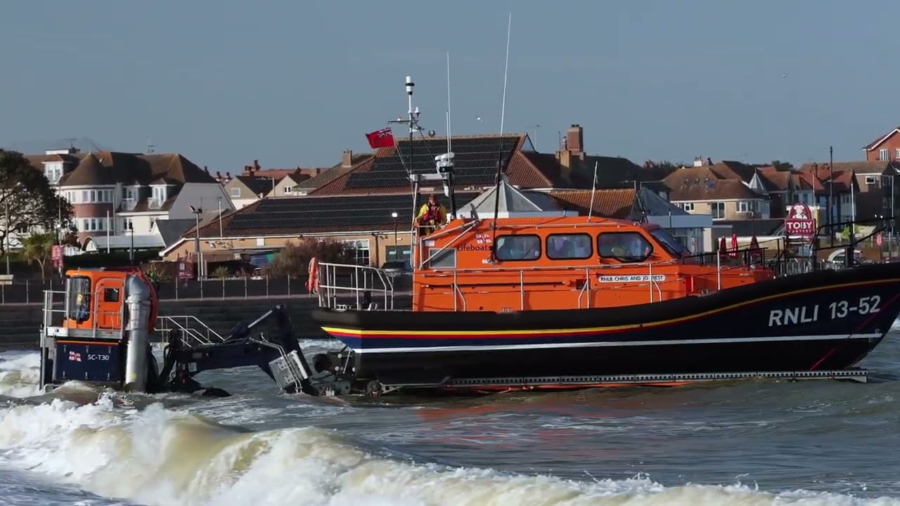 RNLI Clacton AWLB launch