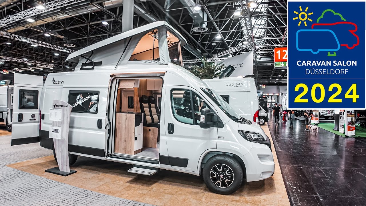 CLEVER CELABRATION BLACK EDITION 2025 POP-UP ROOF CARAVAN DUSSELDORF 2024