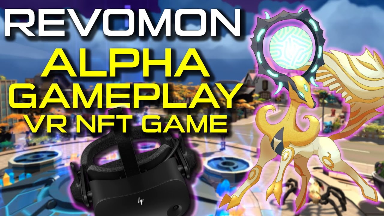 REVOMON VR - NEW NFT VR GAME! COLLECT, EXPLORE, BATTLE! TOP NFT GAMES, NEW VR GAME SIDEQUEST