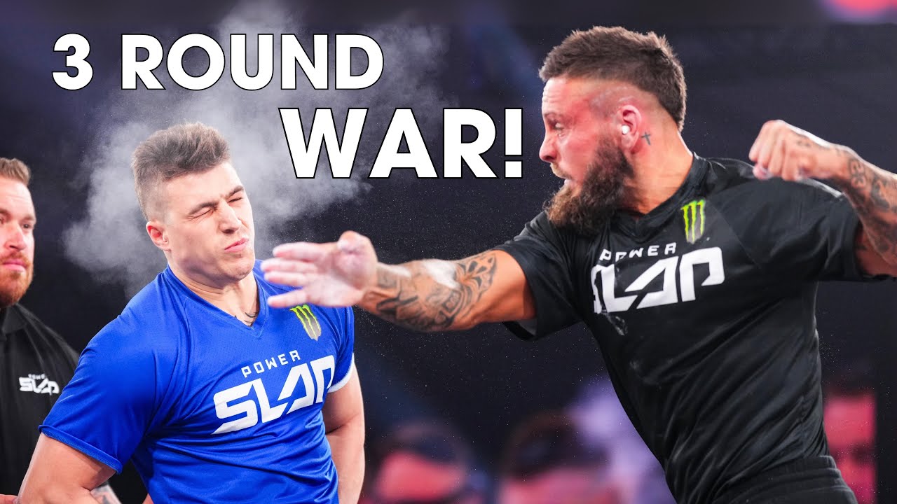 An Epic 3-Round Duel | Eddie Brahimir vs Branden Bordeaux | Power Slap 6 - Full Match
