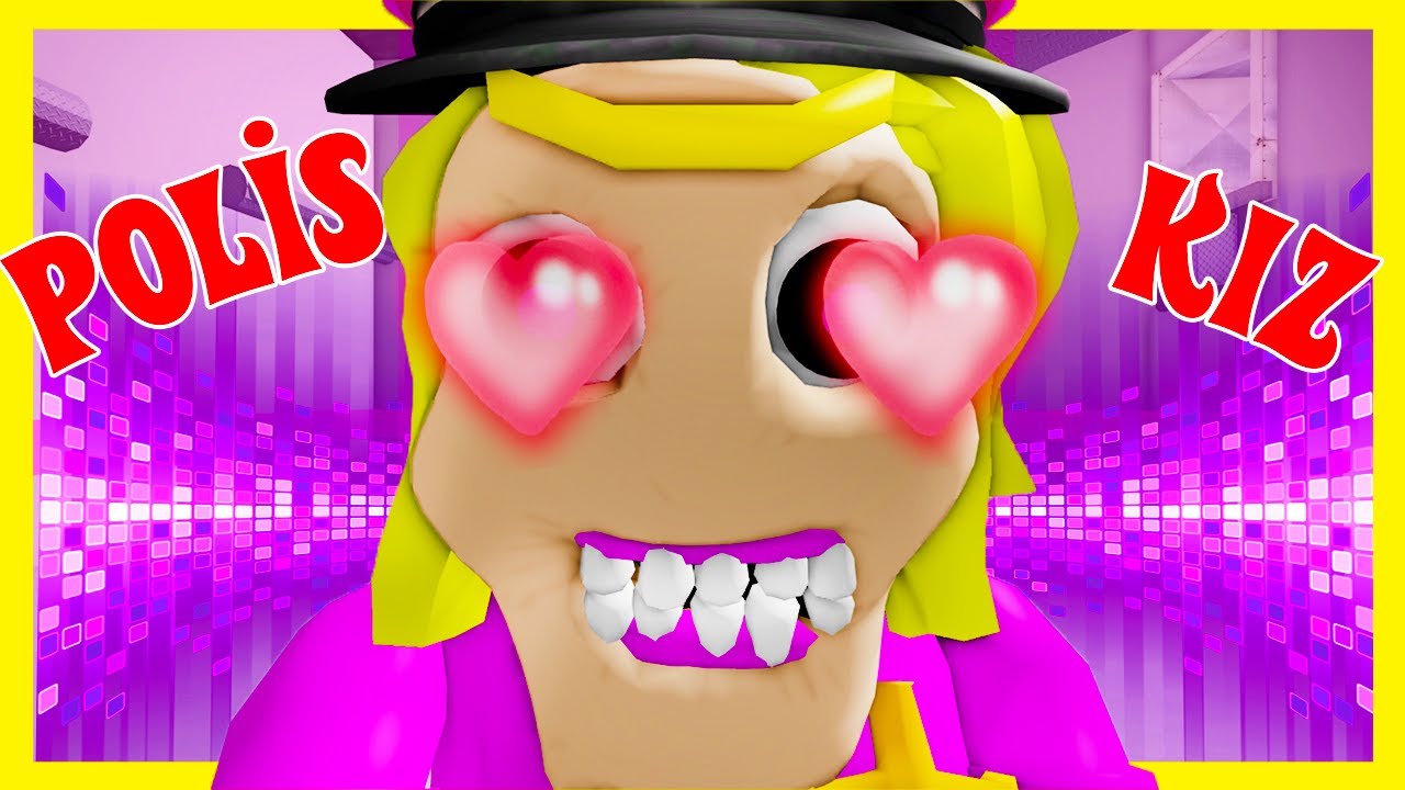 POLİS KIZIN KOMİK HAPİSHANESİNDE KAÇTIK 😂 ROBLOX POLICE GIRL PRISON RUN! (Obby)