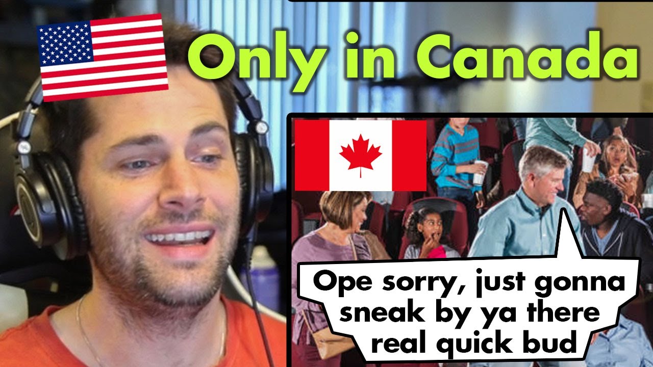 American Reacts to the MOST Canadian Phrases Ever Spoken