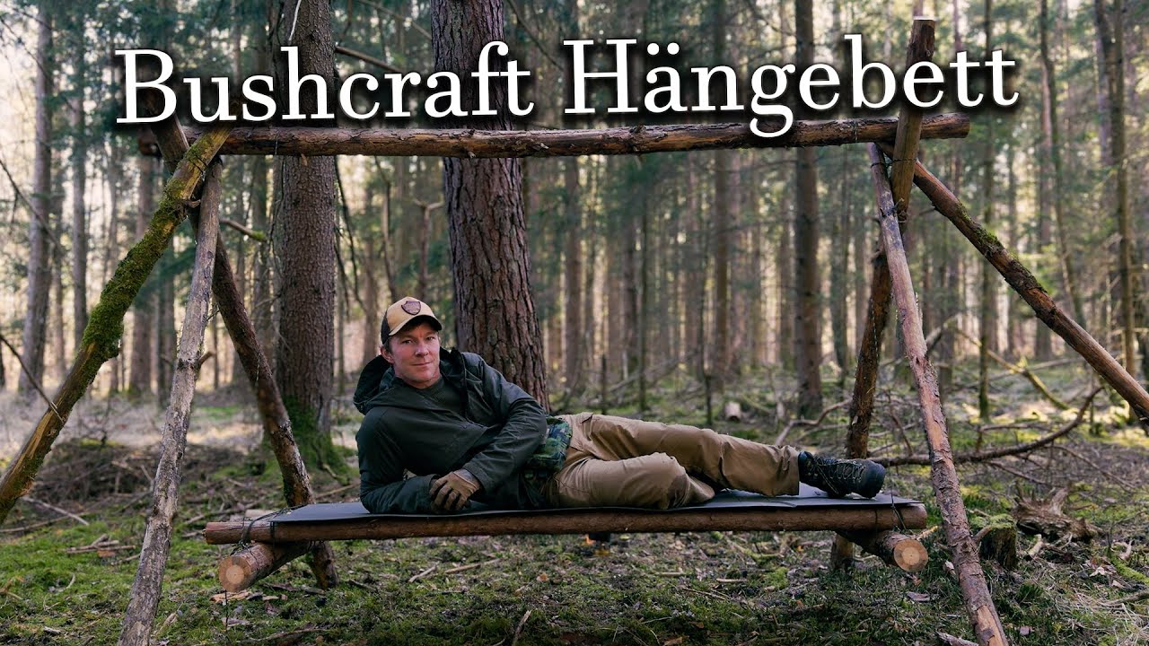 Bushcraft | Survival Hängebett Einfach Selber Bauen