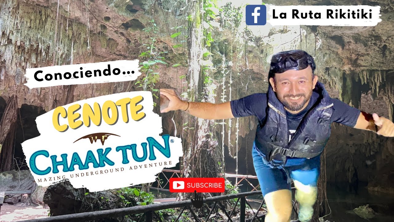 Conocí un CENOTE dentro de una CAVERNA en PLAYA DEL CARMEN | #CenoteChaakTun