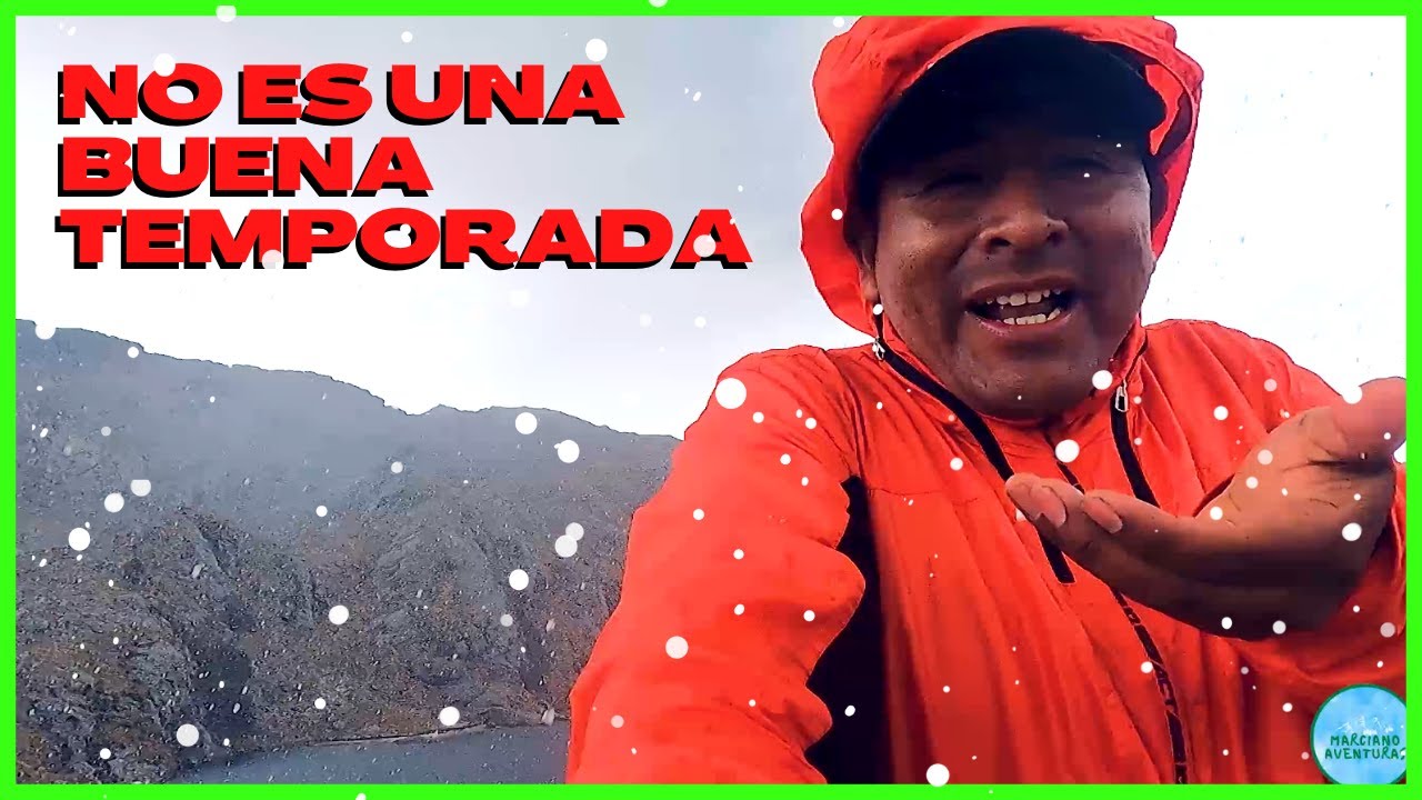 Nos agarró la  granizada RUTA DE LAS 4 LAGUNAS / HUARAZ