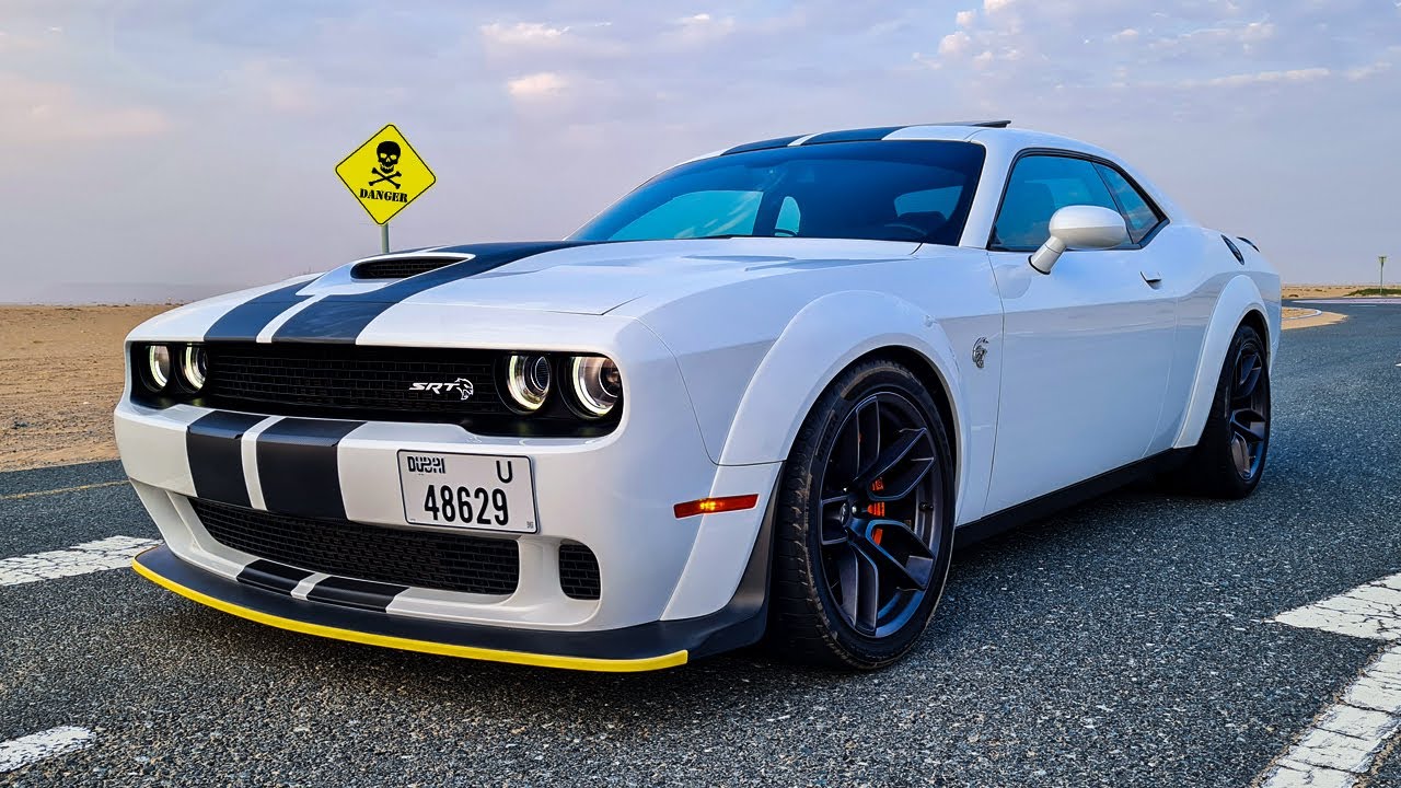 Dodge Challenger Hellcat To Dangerous to Drive من اخطـر السيارات دودج تشالنجر هيلكات 707 حصان