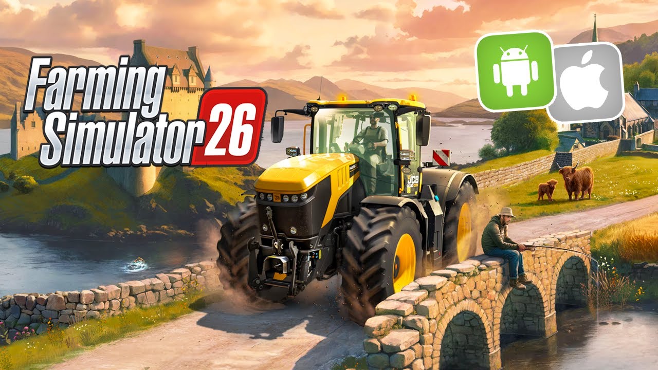 FARMING SIMULATOR 26 PARA CELULAR - TUDO SOBRE O JOGO, LANÇAMENTO E MUITO MAIS!