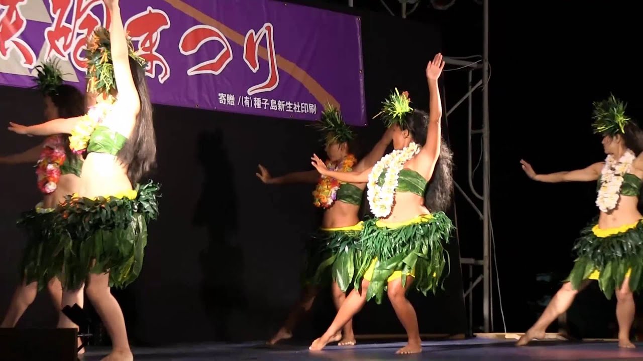 タヒチアンダンス in 種子島鉄砲まつり