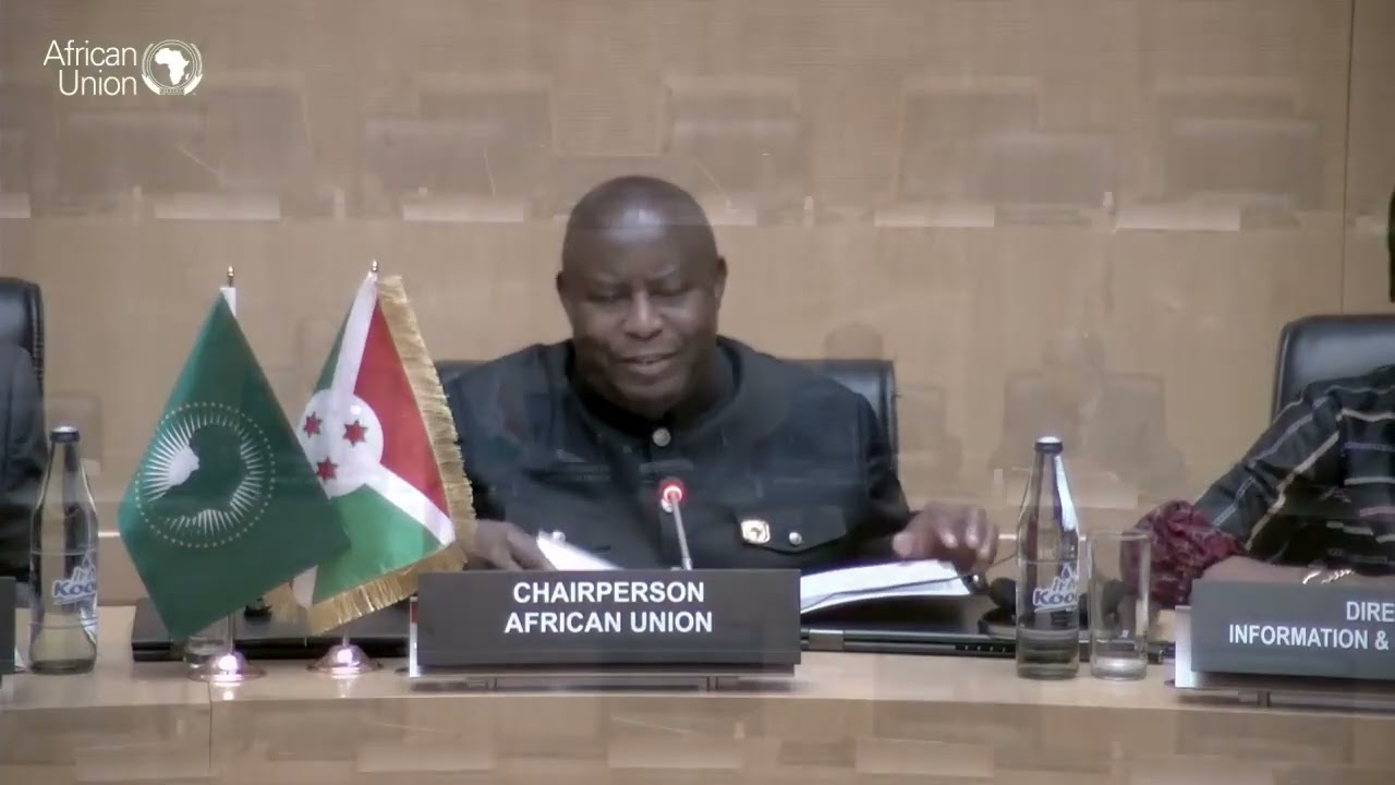 Fin du sommet de l'Union Africaine: NDAYISHIMIYE Présente sa stratégie de paix en RDC.