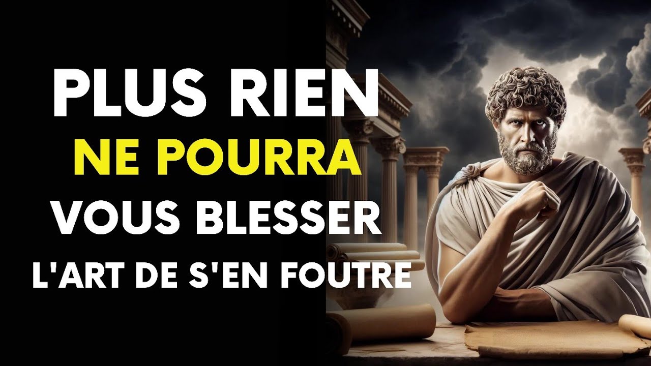 13 principes stoïciens pour que RIEN ne puisse vous AFFECTER | Épictète (Stoïcisme)