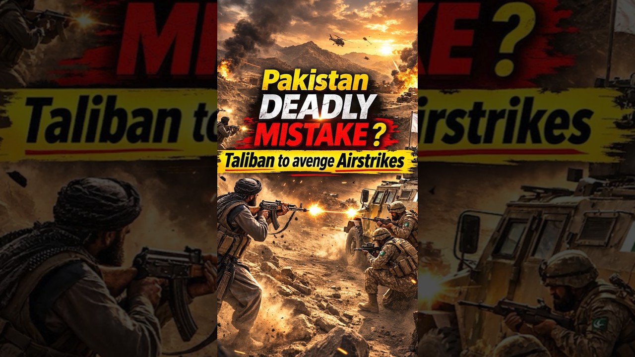 Pakistan Airstrikes on Afghanistan: Taliban responds with Fury!