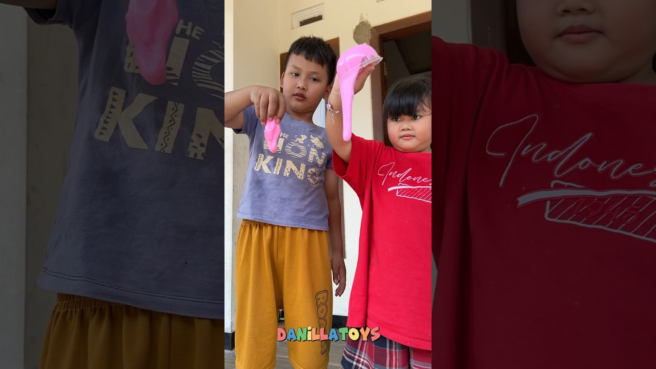 SLIME ANTI GAGAL DARI WHITE GLUE!! Laah Kok Gini! #shorts #clay #slime #clayslime #carabuatslime