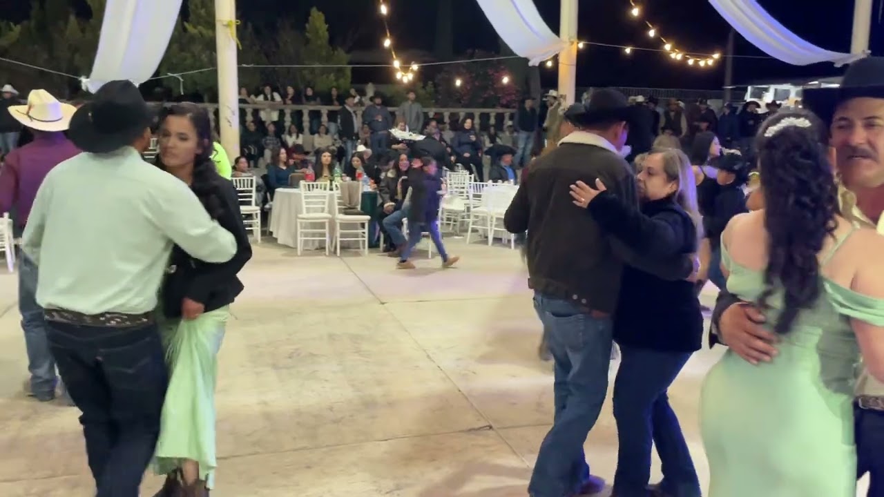 Baile con la Banda Rancho Grande de Jerez Zacatecas, en Santana De Arriba Valparaiso Zacatecas 