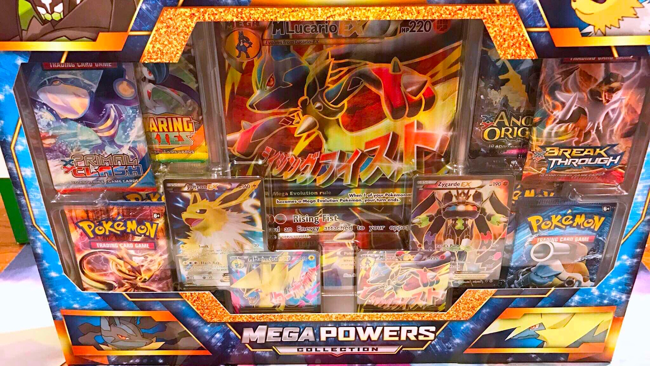 Opening a Mega Powers Collection Box - Pokemon Cards