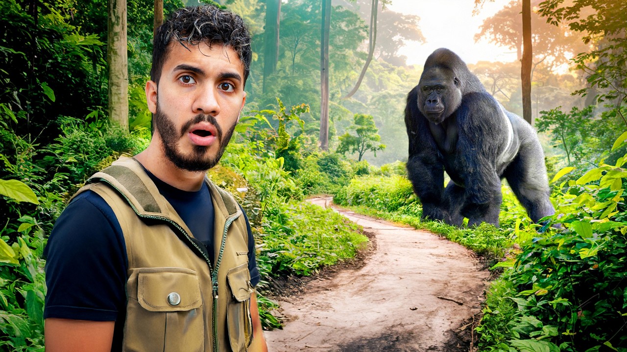 Encontré los últimos GORILAS SALVAJES del MUNDO 🦍