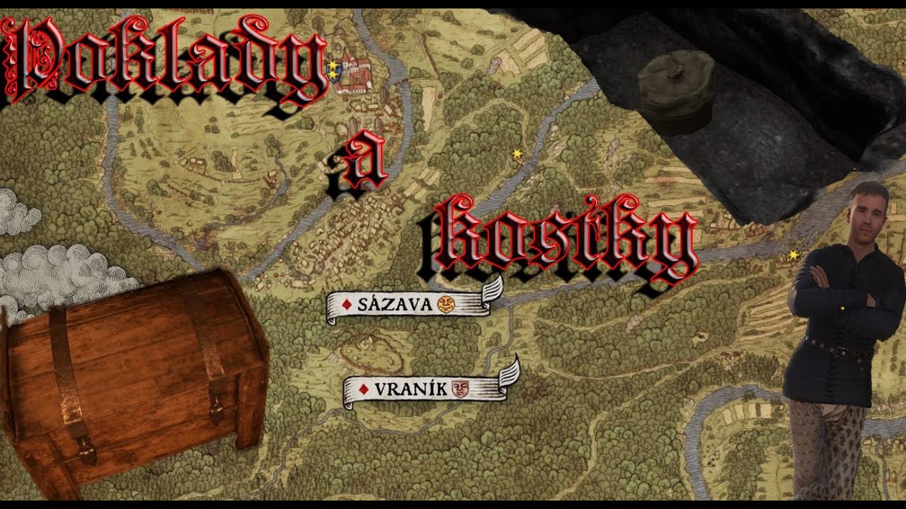 KCD | Poklady a kostky u Sázavy a Vraníku | Treasures and dice at Sasau and Vraník