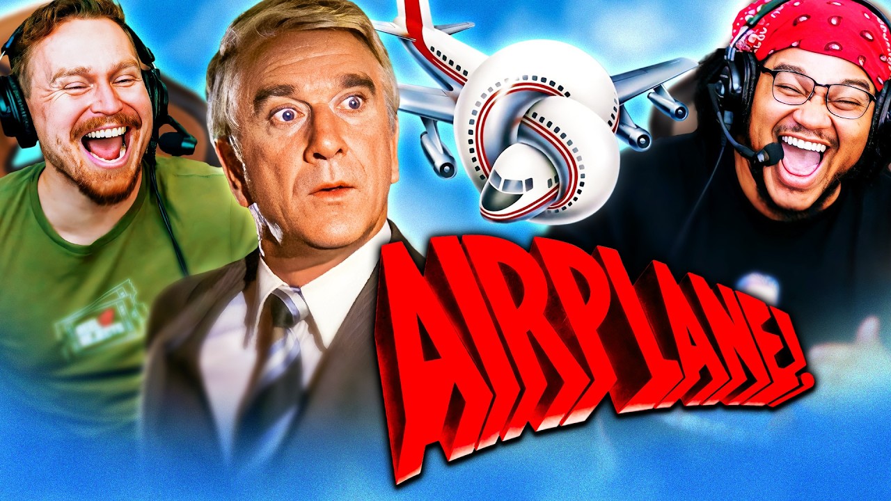 AIRPLANE! (1980) MOVIE REACTION!! FIRST TIME WATCHING!! Leslie Nielsen | Parody | Movie Review