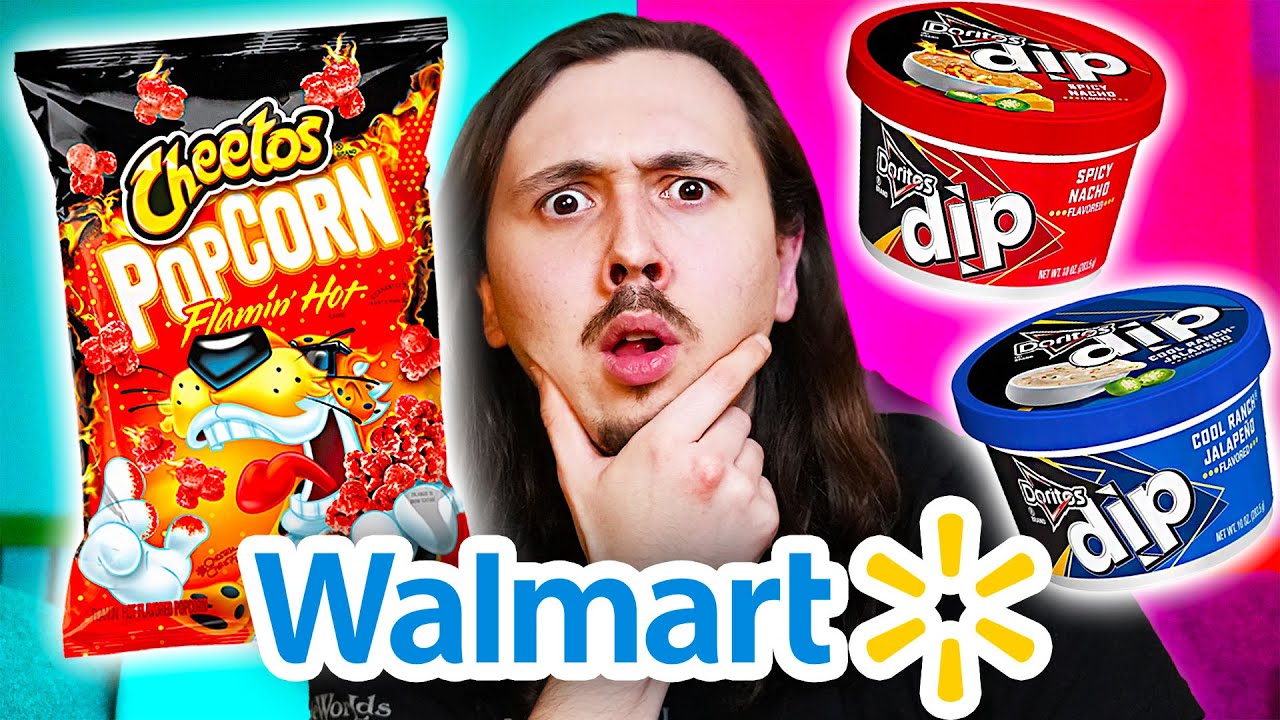 Je teste des snacks &eacute;tranges de L'AM&Eacute;RIQUE