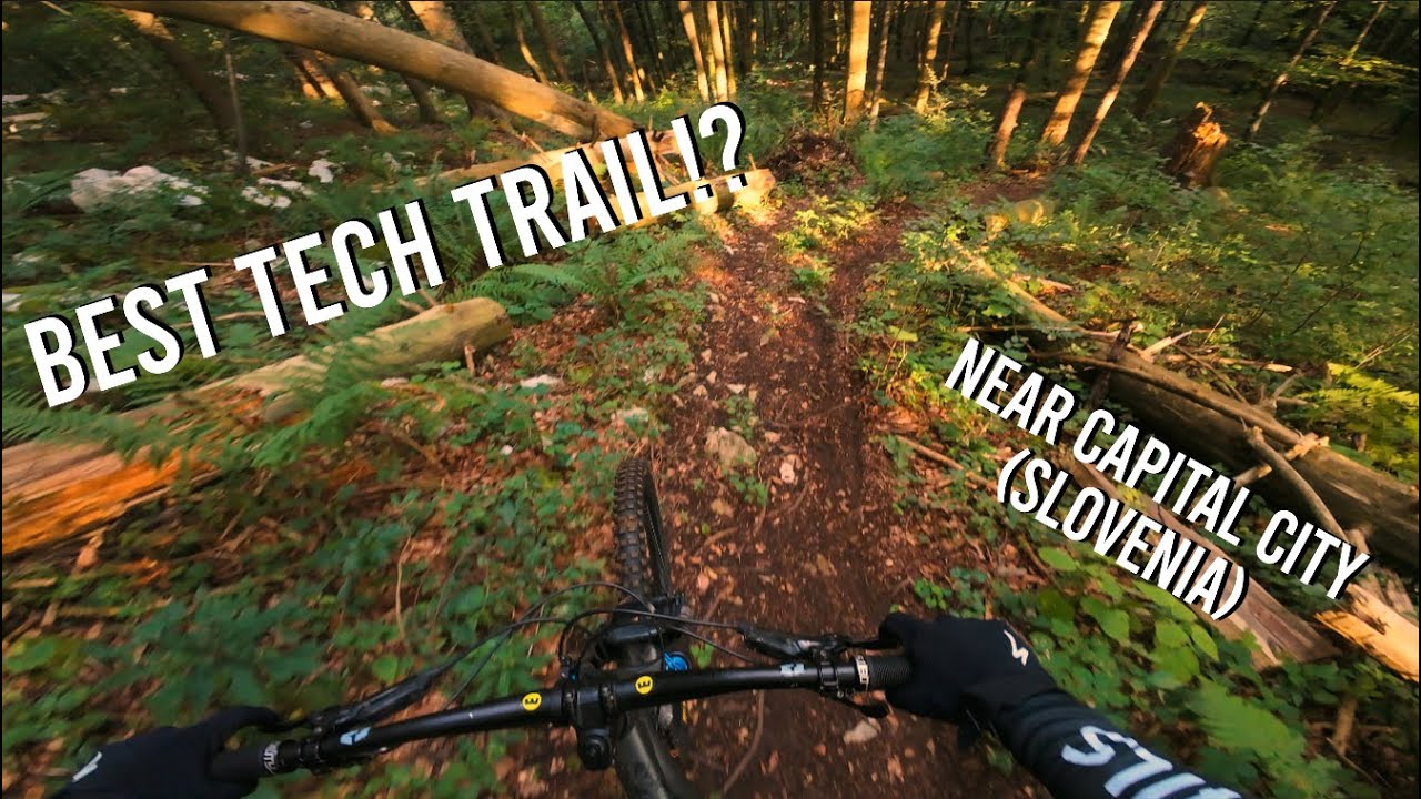 BEST TECH TRAIL NEAR LJUBLJANA!? 🔥 // Planinca MTB, Slovenia 4k