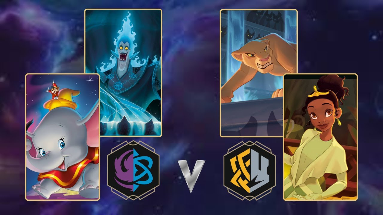 Blurple vs Amber Steel | Lorcana Whispers in the Well Set Champ Game Play