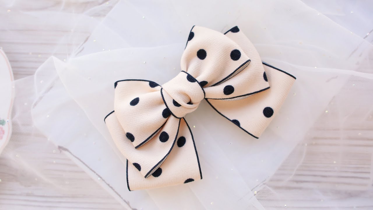 🎀에일린리본공예DIY432 프린스 원단리본 키즈헤어핀 만들기 엄마표리본공예 how to make simple ribbonbow handmade crafts diy tutorial
