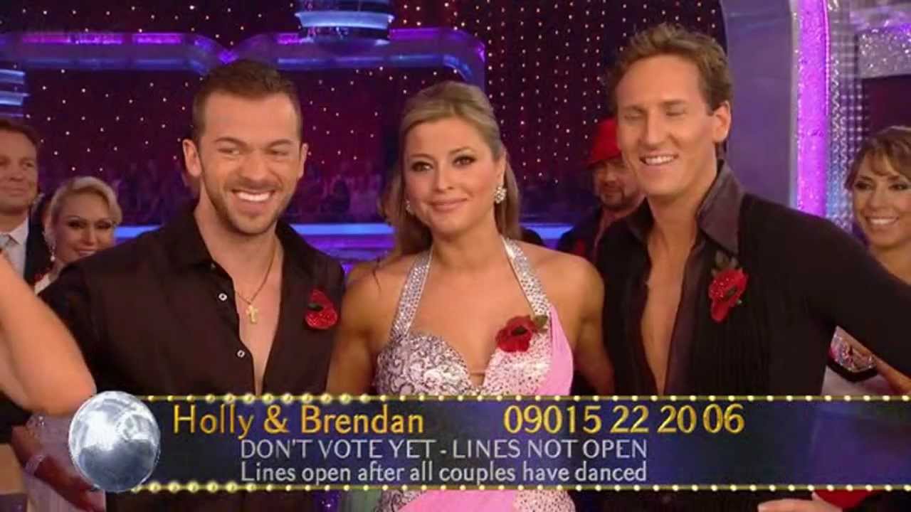 Holly Valance & Brendan Cole - Strictly Come Dancing 2011 / Week 7 - Performance & Votes