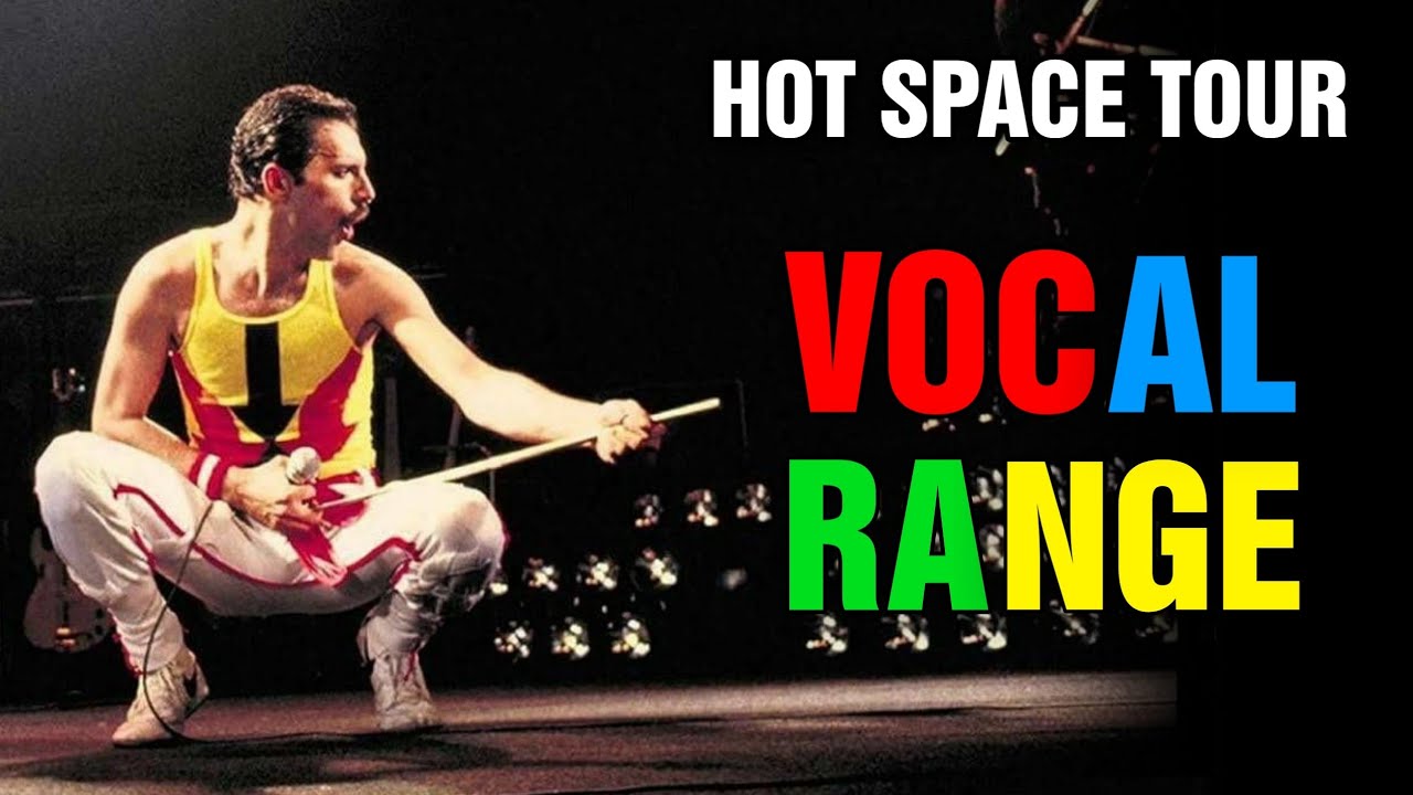 Freddie Mercury - Hot Space Tour VOCAL RANGE