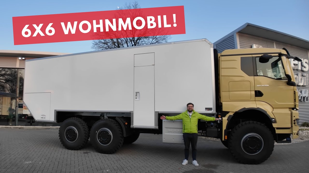LUCA REIMERS baut jetzt 6x6 Expeditions-Wohnmobil RB Expedition MAN 6x6 Weltreise-Wohnmobile