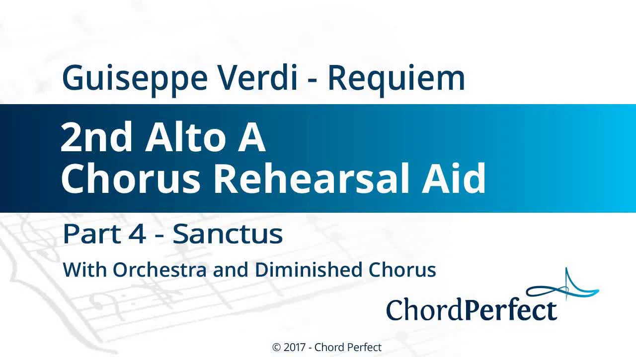 Verdi's Requiem Part 4 - Sanctus - 2nd 