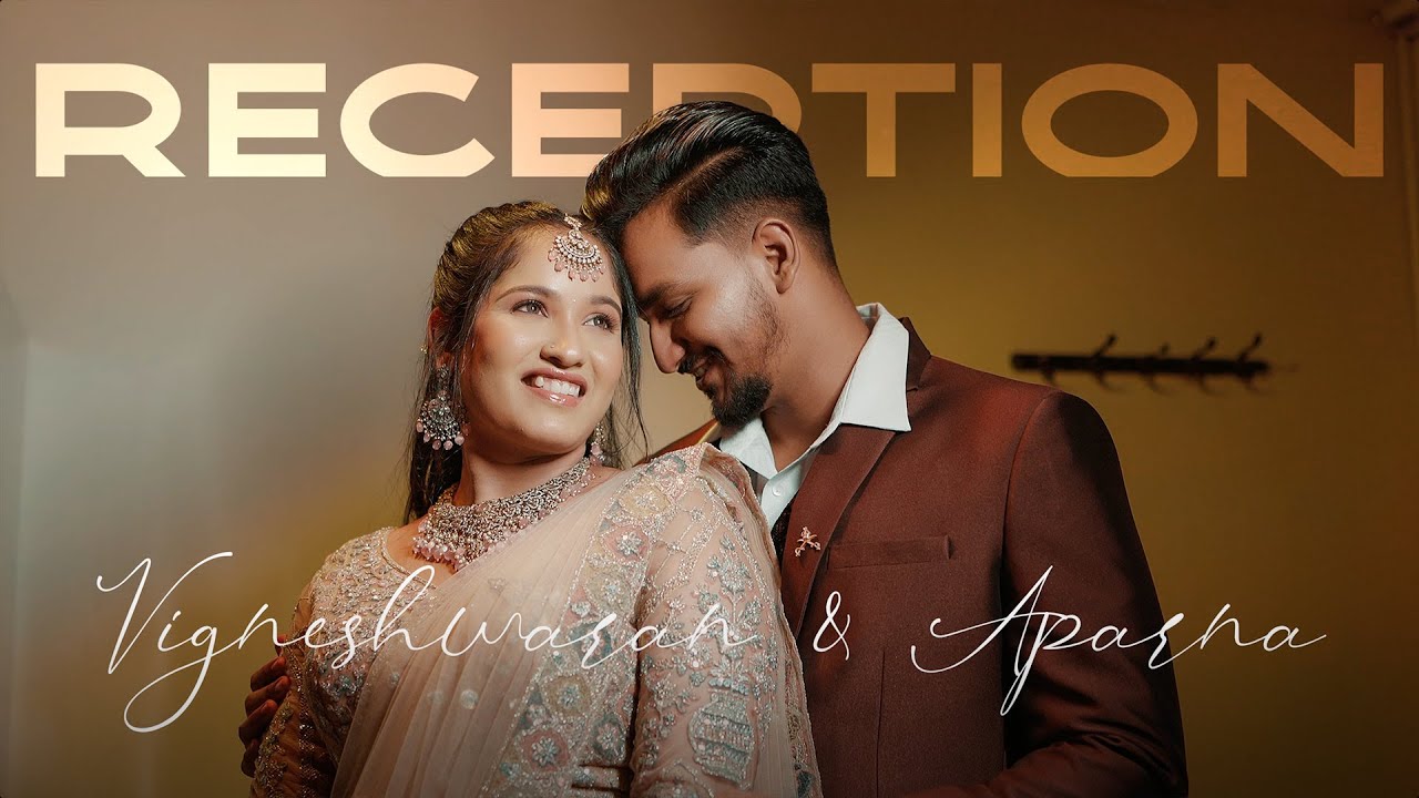 Vigneshwaran Aparna | Reception Candid | 4k Cinematic