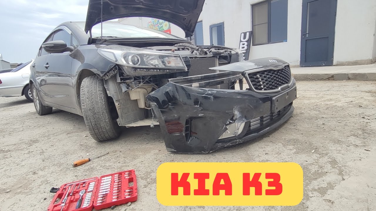 How to Removal   Kia K3 and kia Rio 2017 front bumper?