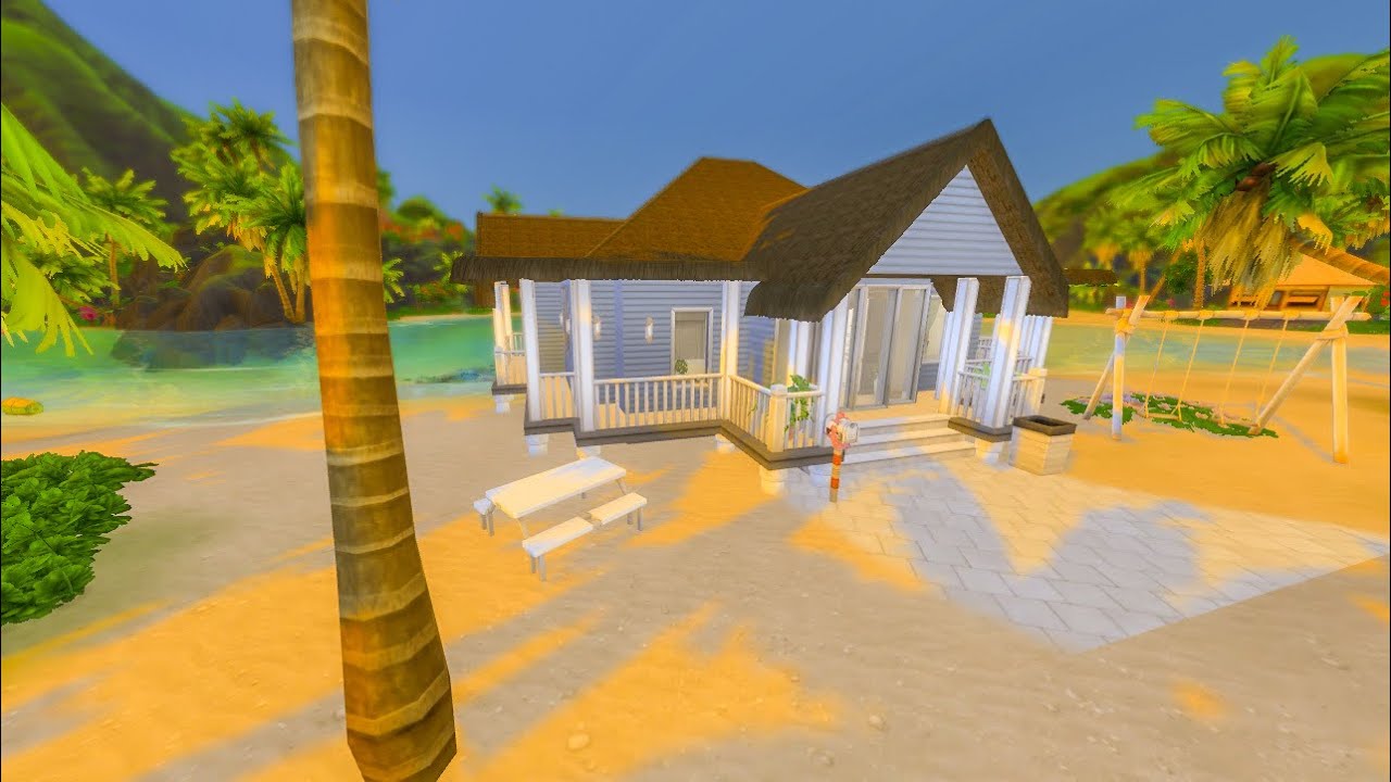 SIMS 4 SPEED BUILD: Social Media Couples Bungalow