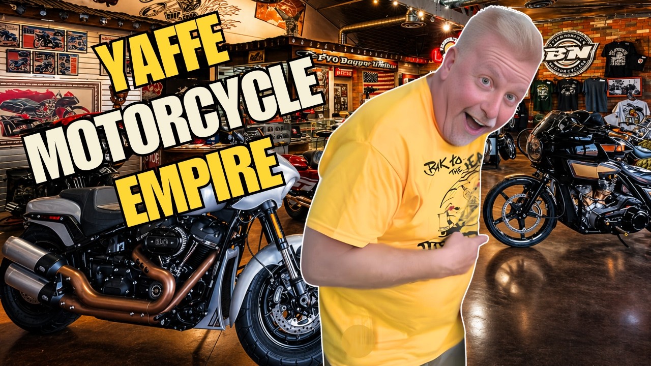 Inside Paul Yaffe&rsquo;s Custom Motorcycle Empire (Full Shop Tour)