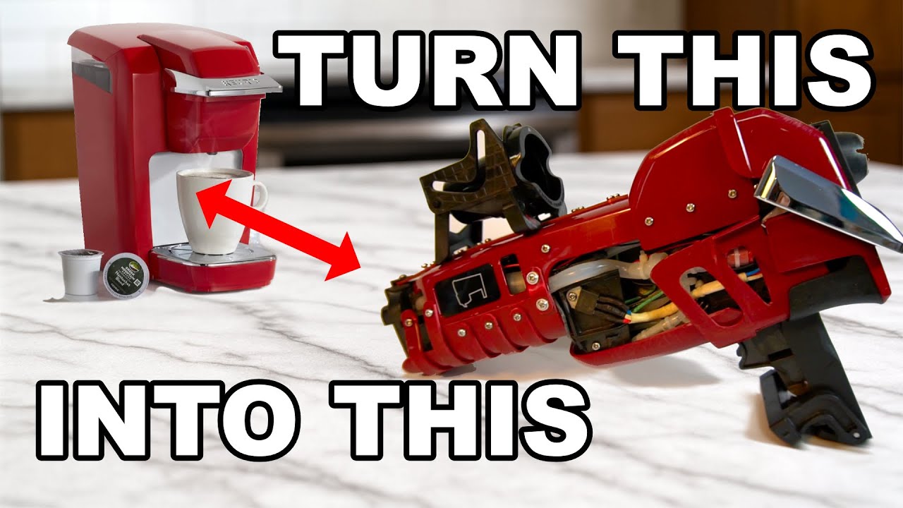 Keurig COFFEE MAKER  COSPLAY LASER Blaster LONG ARTISMIA