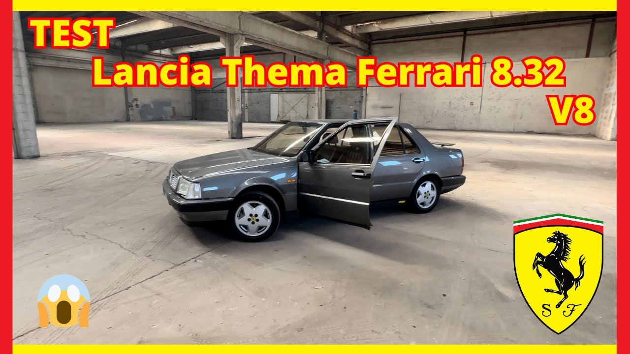 Lancia Thema Ferrari V8 prova su strada #testdrive 4k