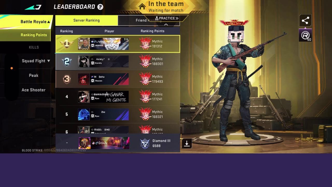 Bloodstrike Ranked Grind #1 Movement Mobile player