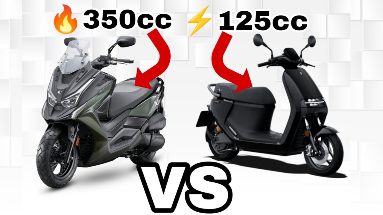 Kymco Dtx 360cc🔥 vs Segway e300se 125cc (3🔋)