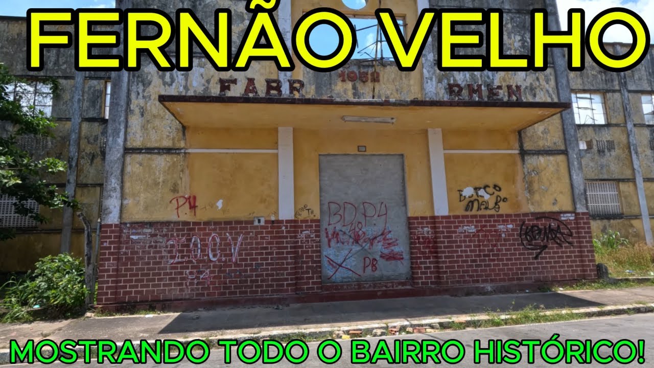 Fernão Velho - TODAS AS RUAS do Bairro Histórico | Maceió - AL | 4K UHD