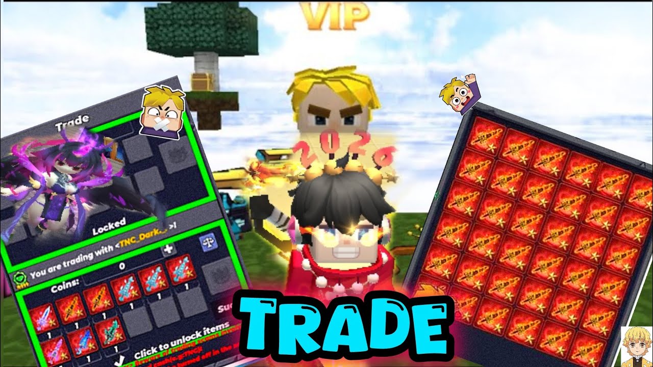 HOW TO GET RICH 🤑 TRADING VIDEO IN BLOCKMAN SKYBLOCK #blockmango #skyblock 