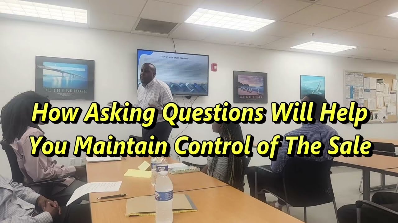 Car Salesman Training - How to Ask Questions