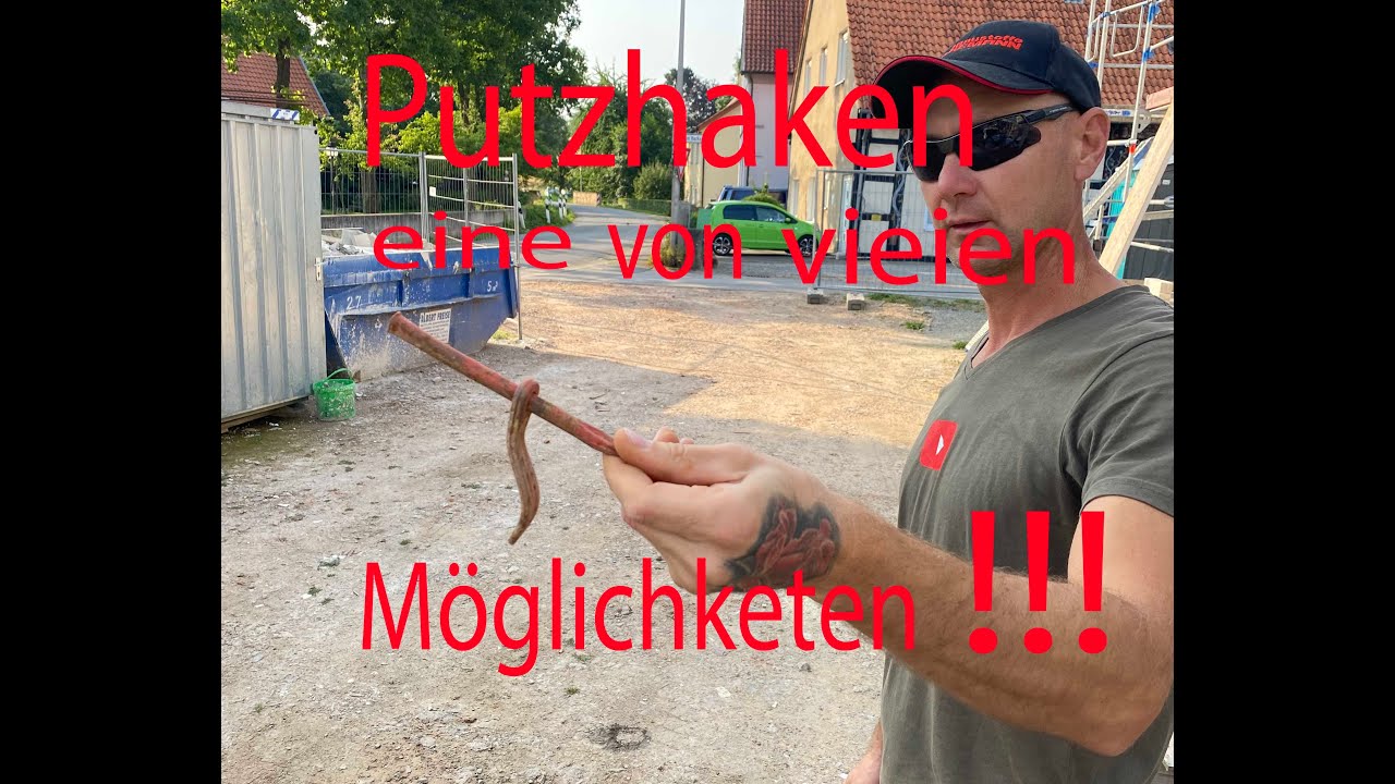 Putzhaken, eine von vielen M&ouml;glichkeiten