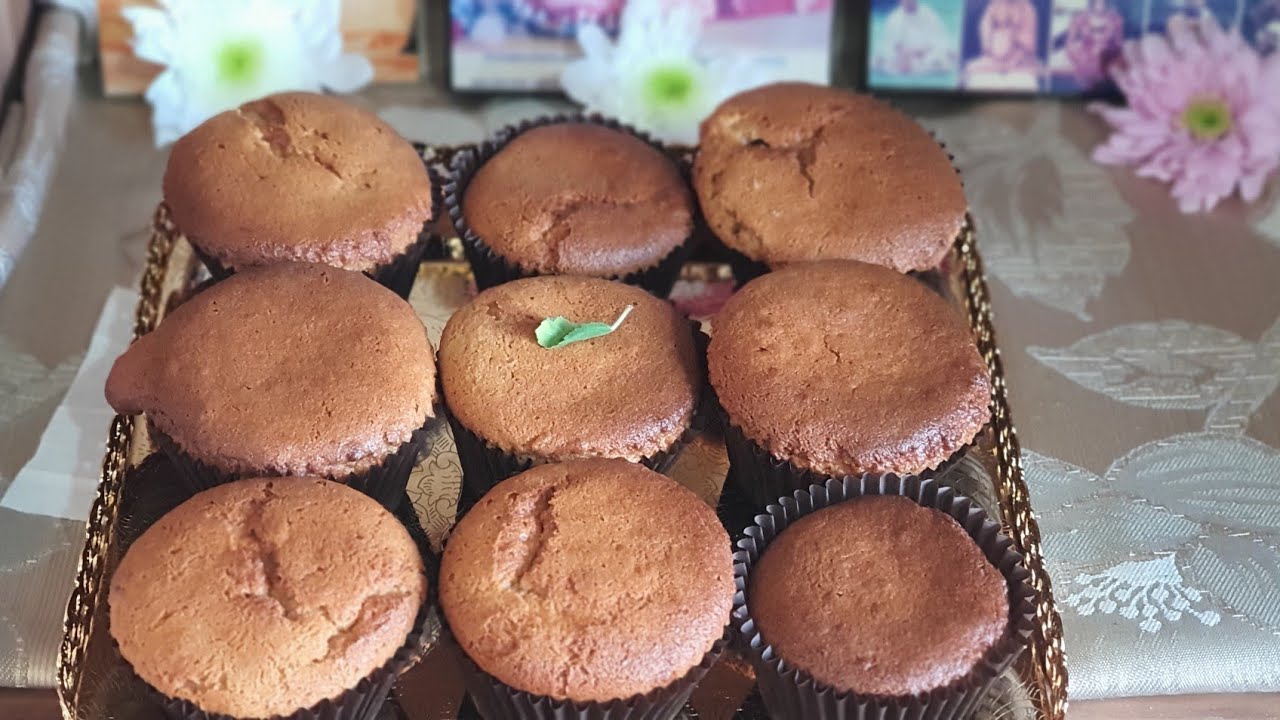 Ekadasi Banana Cupcakes #ekadashi#iskcon #buckwheat#ekadasicake#ekadasistatus #ekadashifood